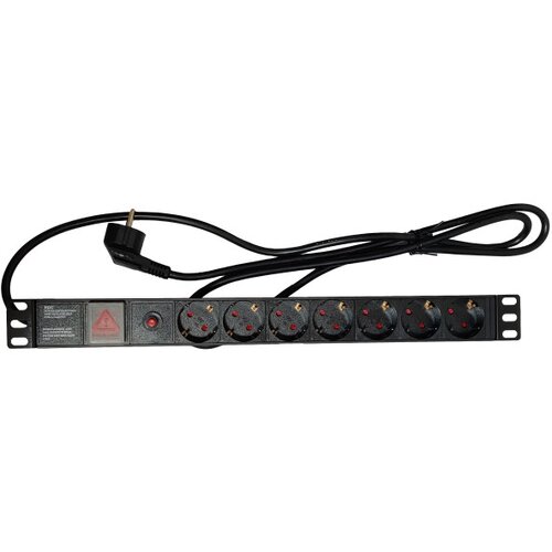 A4N Produzni kabl sa zastitom 7 uticnica 16A, PDU 1U, aluminium sa zastitom, 2m 251 Slike