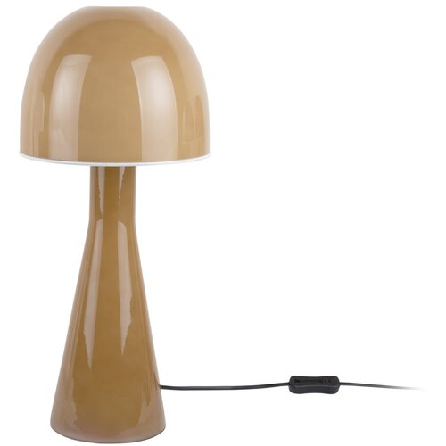 Leitmotiv Oker žuta stolna lampa sa staklenim sjenilom (visina 45 cm) Bombin &amp;ndash; Slike