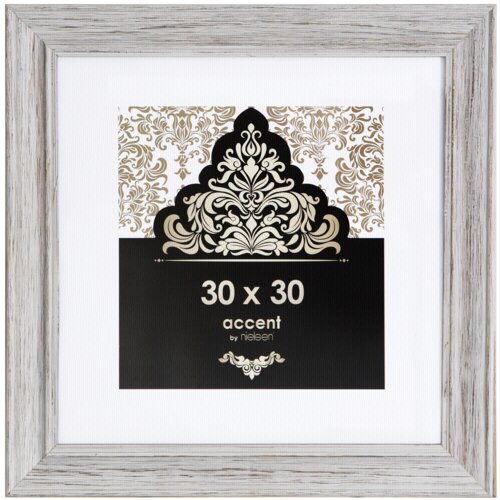 NIELSEN DESIGN accent vintage 30x30 wooden frame white 3233101 Slike