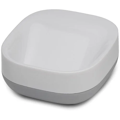 Shumee Slim Compact Soap Dish Grey/White