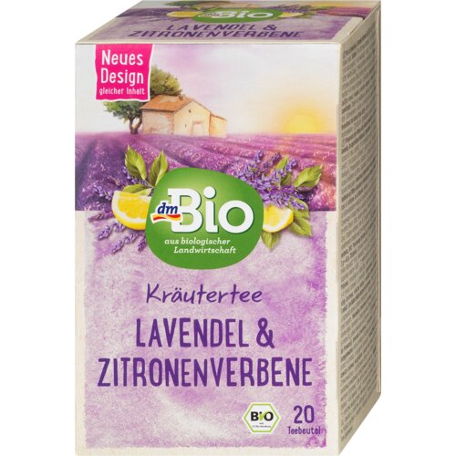 dmBio Biljni čaj lavanda i limun verbena, 20 kesica 40 g Cene