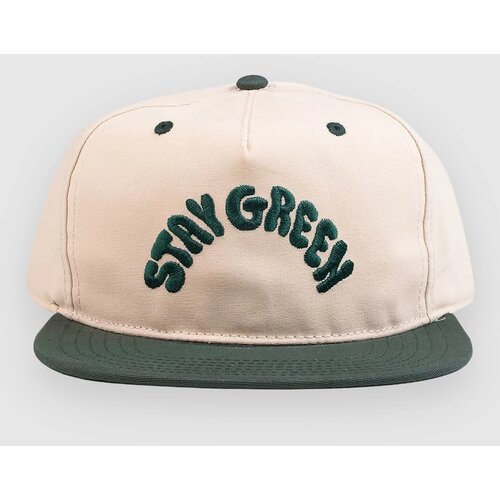 The Dudes Stay Green Unstructured 5 Panel Kapa s &scaron;iltom off white Cene