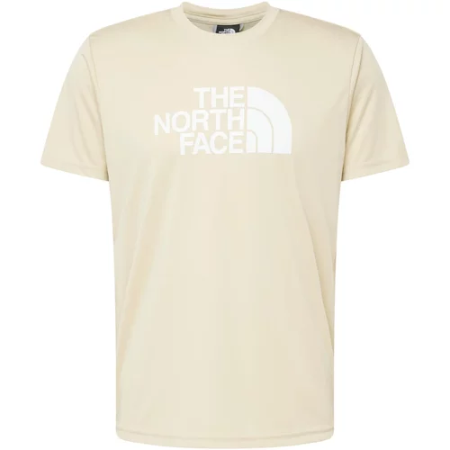 The North Face Tehnička sportska majica 'REAXION EASY' žuta / bijela