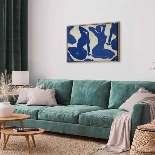  Slika - Blue femininity 60x40 Cene