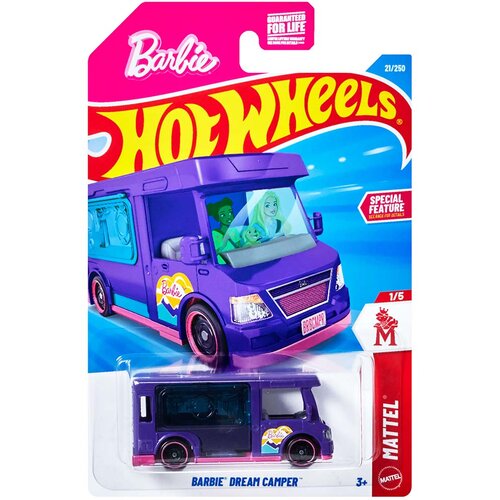 Mattel Hot Wheels: Barbie Dream Camper ljubičasti autić 1/64 - Cijene