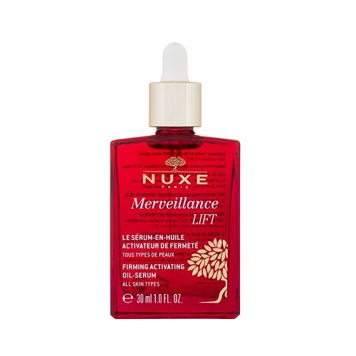 Nuxe merveillance lift firming activating oil-serum učvrstitveni oljni serum proti gubam 30 ml za ženske