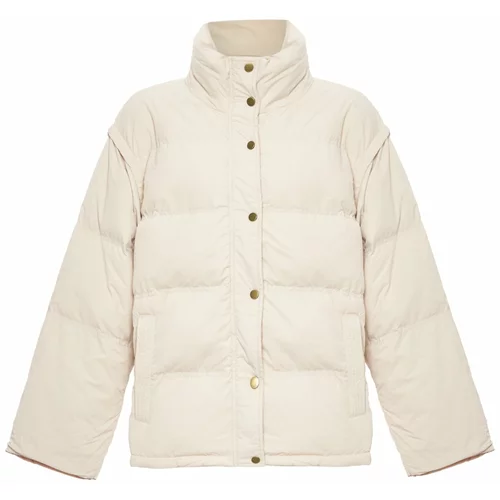 MYMO Prijelazna jakna vuneno bijela