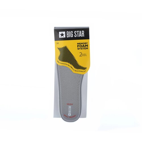 Big Star Gray Memory Foam Shoe Insoles Slike