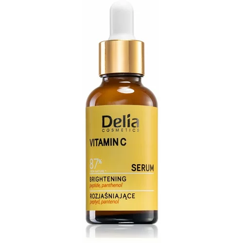 Delia Cosmetics Vitamin C posvjetljujući serum za lice, vrat i dekolte 30 ml