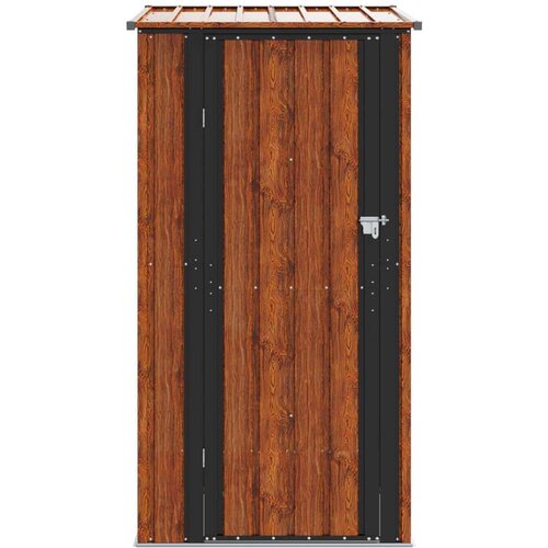  Vrtne &amp;scaron;upe Smeđa 103 x 86 x 200 cm Metal Slike