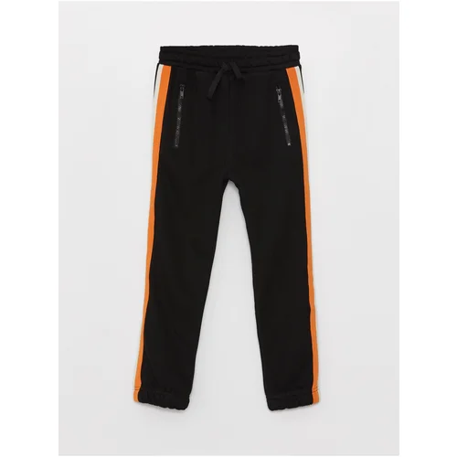 LC Waikiki Color-blocked Boys Jogger Sweatpants with Elastic Waist.