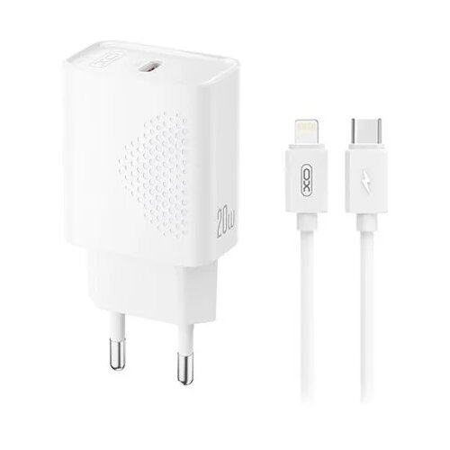 XO L160 20W Type-C Fast Charger + Type-C cable NB299 Slike