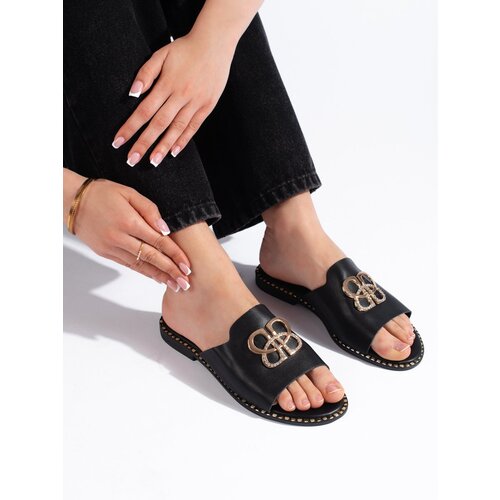 Shelvt Stylish black women&amp;#039;s flip-flops Slike