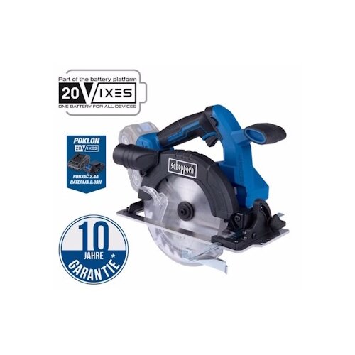 Scheppach aku ručni cirkular kružna testera Brushless IXES BC-HCS165-X – Solo + poklon baterija 2Ah + punjač Cene