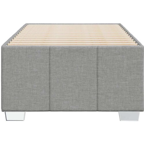 VidaXL Okvir za krevet svjetlosivi 90 x 200 cm od tkanine Slike