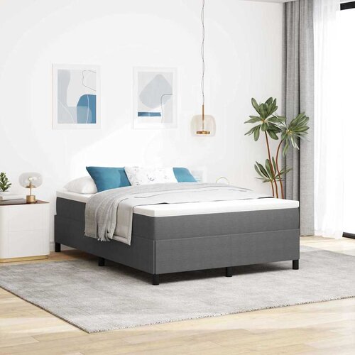  Krevet s opruga kutije Svjetlosiva 160 x 200 cm Kordura tekstil Cene