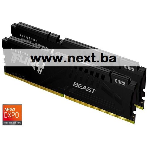 Kingston 64GB 5600MHz DDR5 Fury Beast (2x32GB) CL40, EXPO XMP Cijene