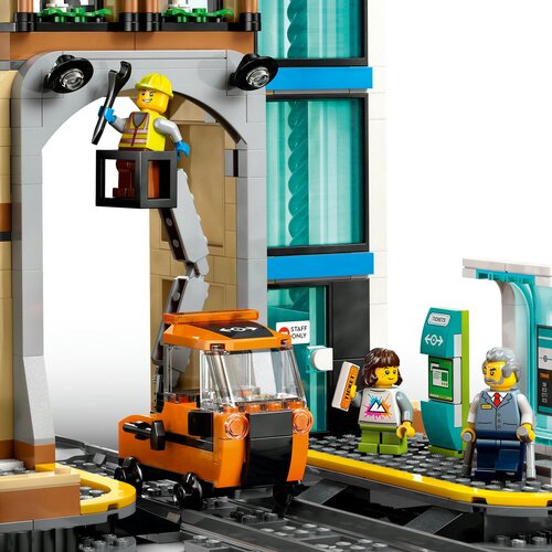 Lego Igracka Kocke City Central Train Station 7+ Slike