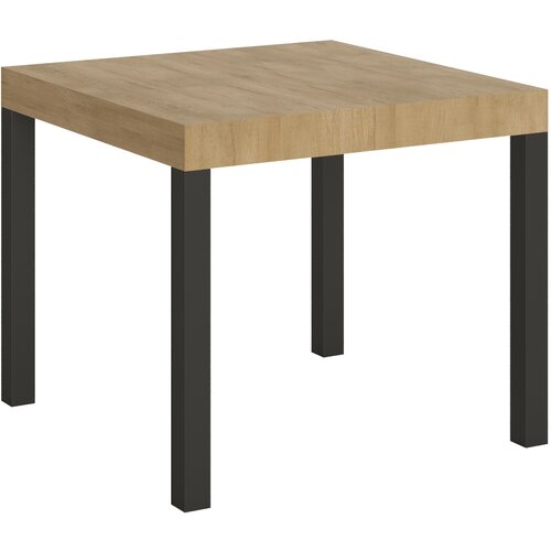 Itamoby &amp;nbsp; Everyday (90x90/246 cm) - hrast, barva nog: antracit - raztegljiva jedilna miza, (20841842) Slike