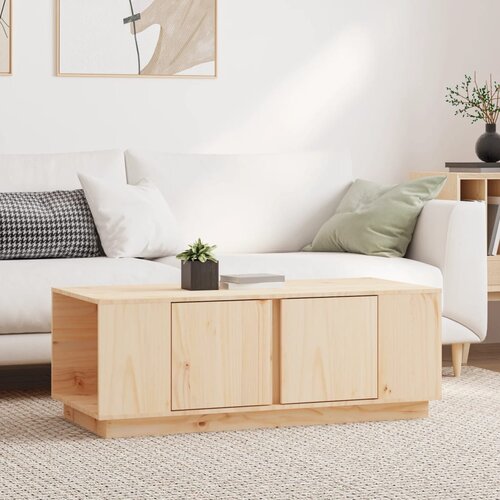  Stolić za kavu 110x50x40 cm od masivne borovine Slike
