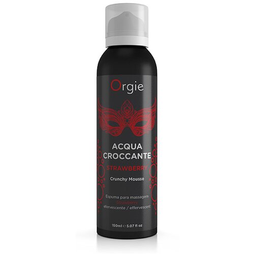 System Jo Orgie - Acqua Croccante Crunchy Mousse Strawberry 150 ml Slike