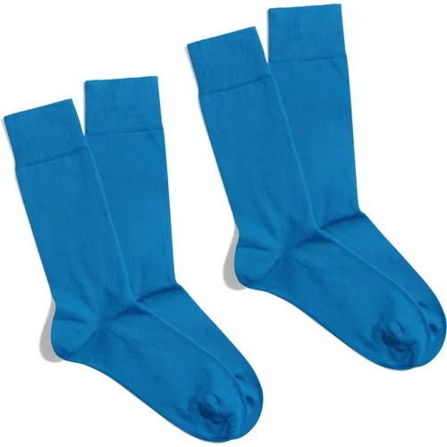 Banana Socks Unisex's 2Pack Socks Essentials Azure Dream