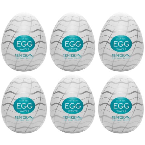 Tenga Egg Wavy II - jajce za masturbacijo (6 kosov) Cene