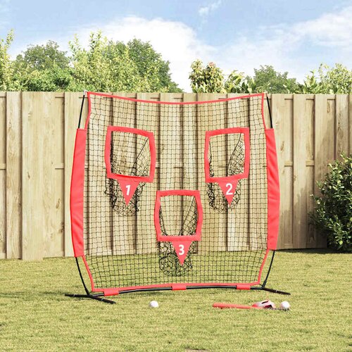  Mreža za vježbanje baseballa Crna 214,5 x 89,5 x 181 cm Cijene