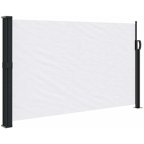 Maison Chic Zložljiva stranska tenda - Senčniki bela 120x500 cm, (22039517) Cene