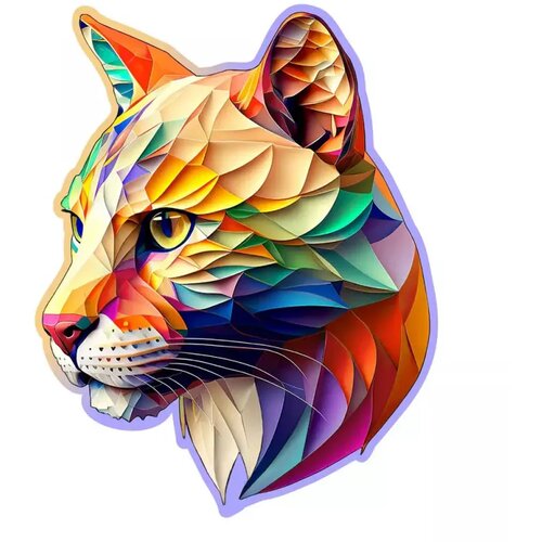 WOODEN CITY Gaudy Cougar Wooden Puzzle M (150 delova) Cene