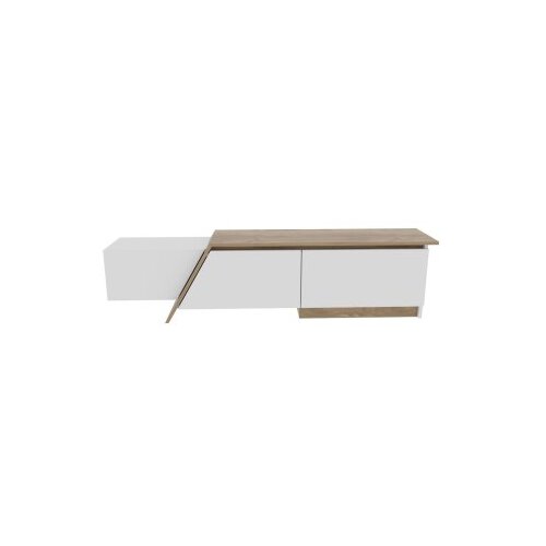 Hanah home TV komoda Zonas, 180x28,6x35 cm, bijela Slike