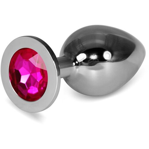 Lovetoy plug anal metal rosebud classic z jewel fuchsia salla l, (21077646) Cene
