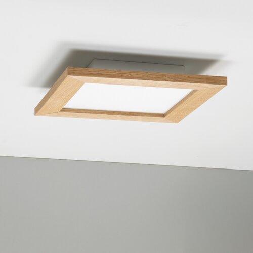  Brilagi - LED prigu&amp;scaron;iva svetiljka SLIMFRAME WOOD LED/25W/230V 34x34 cm + daljinski upravljač Slike