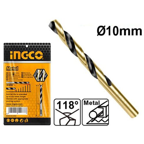  Svrdlo HSS 10mm - DBT1101003 INGCO DIN 338 Cijene