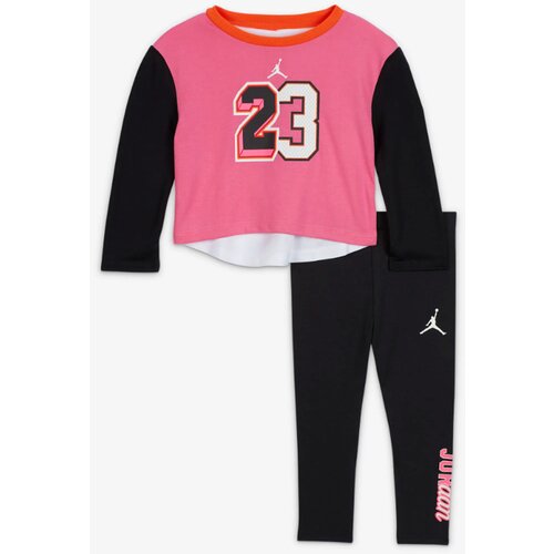 Nike komplet za devojčice jdg pink pack ls tee & legging 35B801-023 Slike