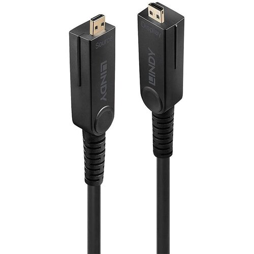 Lindy 50m Fibre Optic Hybrid Micro-HDMI 18G Cable with Detachable HDMI and DVI Connectors Cijene