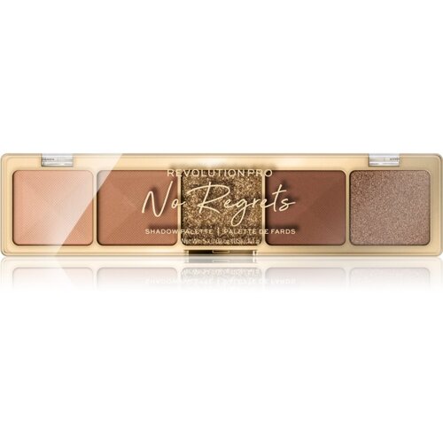 REVOLUTION MAKE UP Glam paleta sjenila za oči nijansa No Regrets Soft Nude 5,5 g Slike