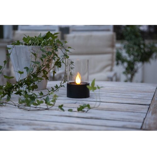 Star Trading crna LED vanjska svjetla dekoracija Puloun, visina 13,5 cm Slike