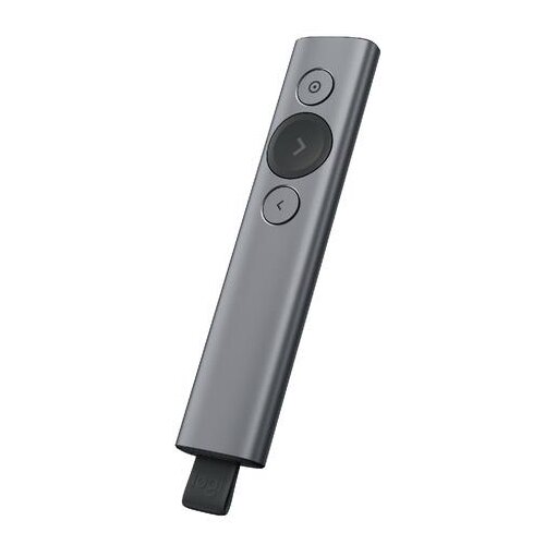 Logitech Spotlight prezenter, sivi Slike