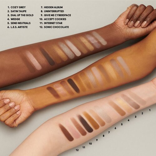 Mac Connect In Colour Eye Shadow Palette paletka senčil za oči 12.2 g Odtenek future flame Slike