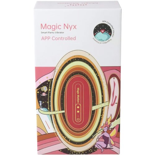 Magic Motion vibrator za gaćice - Nyx Smart, crveni Slike