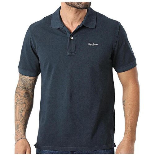 PepeJeans Muška Polo majica kratkih rukava, plava Cene