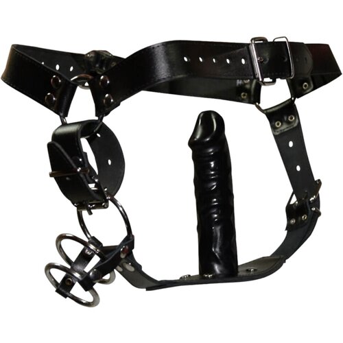 SvetUžitka Leather mens thong anal - L/XL Cene