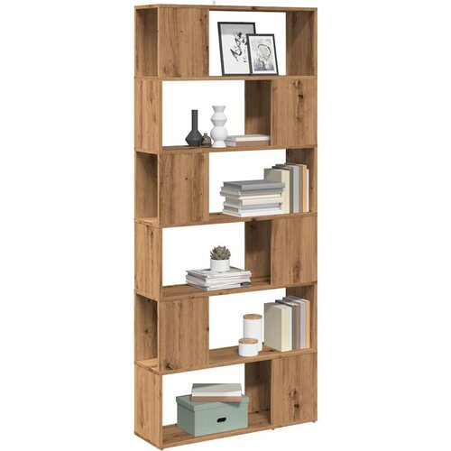 Furnova Knjižna omara/razdelilnik sob Artisan Oak 80x24x186 cm, (21932258) Cene