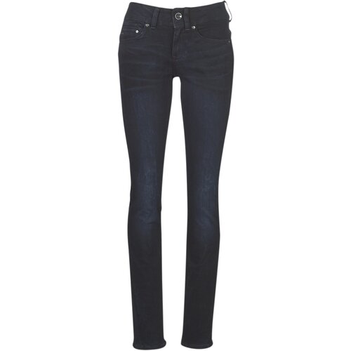 G-star Raw Jeans straight MIDGE MID STRAIGHT WMN Modra Slike