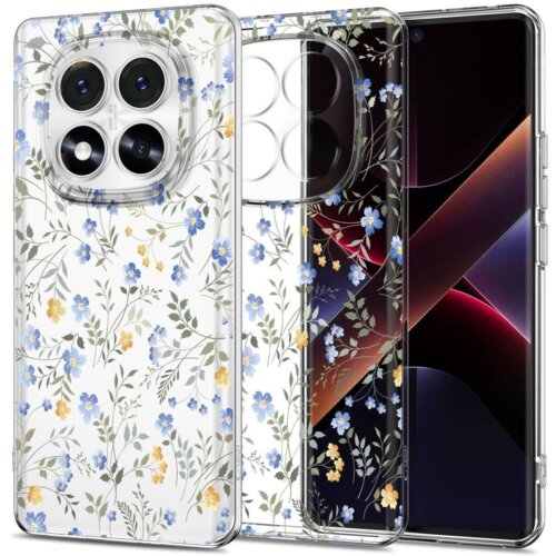 Onasi Clear Case Aurora Flower za Xiaomi Redmi Note 14 Pro 5G - prozoren Cene