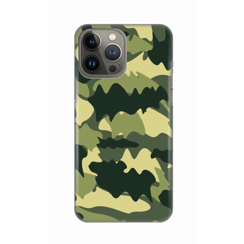 Maska Silikonska Print Skin za iPhone 13 Pro Max 6.7 Army Slike
