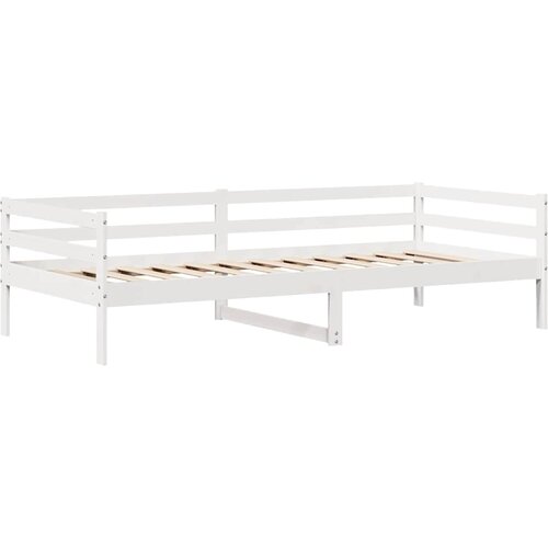  Dnevni krevet s ladicama bez madraca 90x200 cm masivno drvo Slike