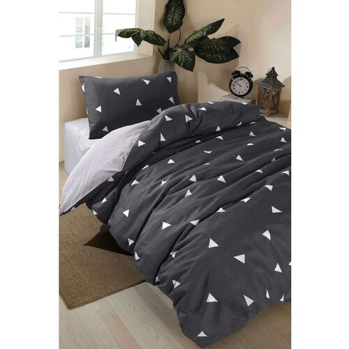  geometrik - grey grey single quilt cover set (de) Cene