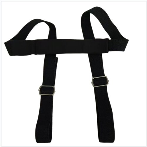INF Elastičen trak za jogo za razpoke in odpiranje ramen, 200cm x 3.5cm Black, (5000314036) Slike